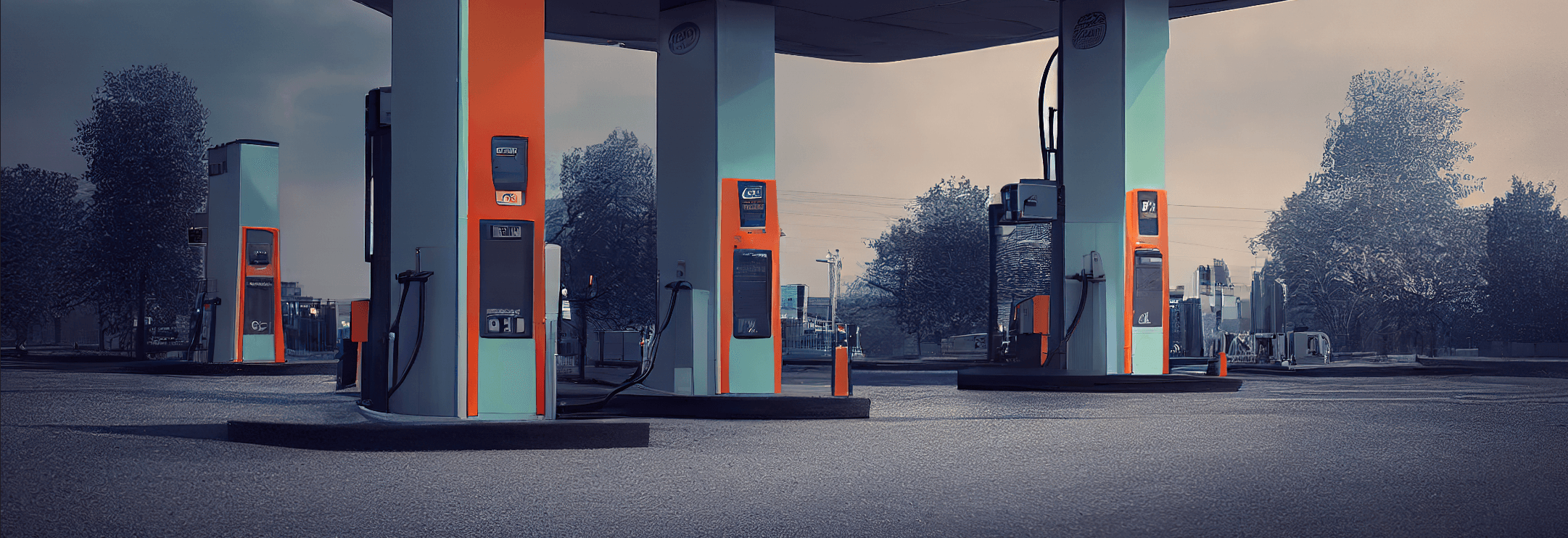EV charging background